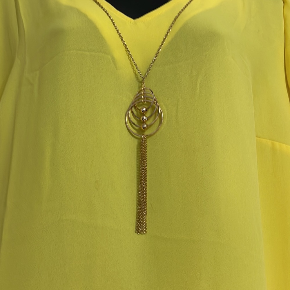 Tacera, size XL, yellow top. - Picture 3 of 8